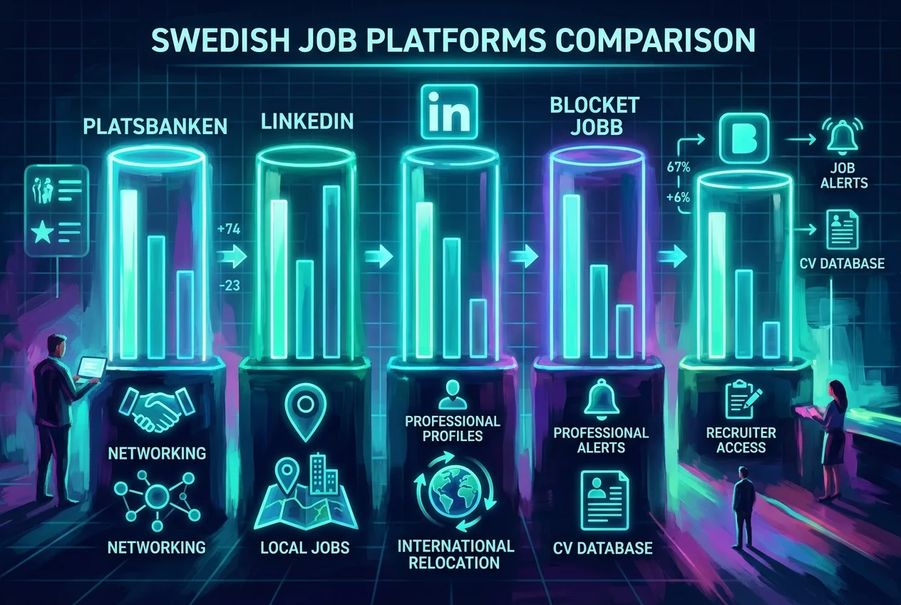 Top 7 Sweden Job Search Platforms in 2026: An In-Depth Review