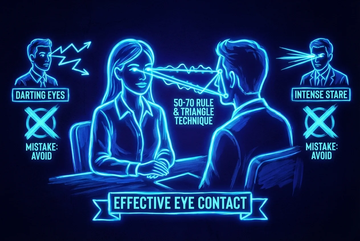 Mistake 2: Lack of Eye Contact