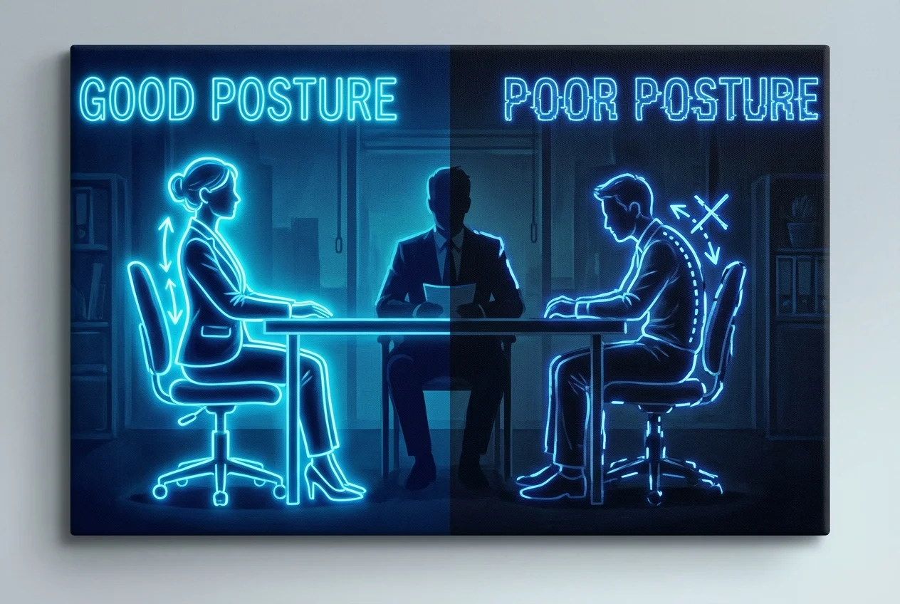 Mistake 4: Poor Posture (Slouching or Rigidity)