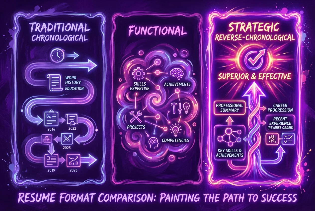 Revealing the "ONLY" Format: The Strategic Reverse-Chronological Resume